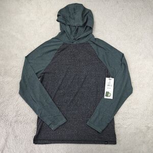 Threads 4 Thought Raglan Hoodie Men's S Lightweight Long Sleeve Sweatshirt NWT